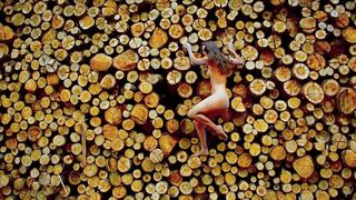 Nudity Art. lamento del bosque