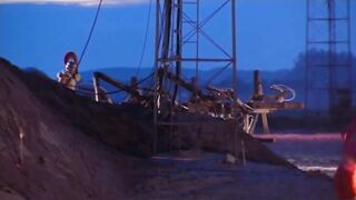 Dogtroep voorstelling in Leidse Rijn