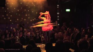 Naked Performance. Jess Enjoy, Hula Oops... (contains bareness)