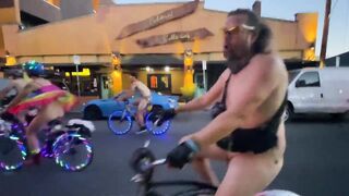 Portland's "Dollar Nude" Bike Rail