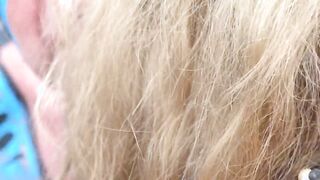 Exbitionist Feast. Birth of Venus 2020 in Koktebel.At the end of the holiday on the Yung Hill