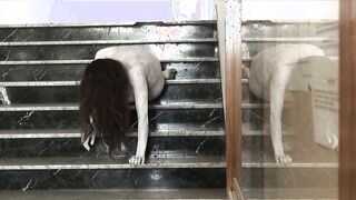 The waste city trio.0 // Espacios Públicos. Performance 2. escaleras